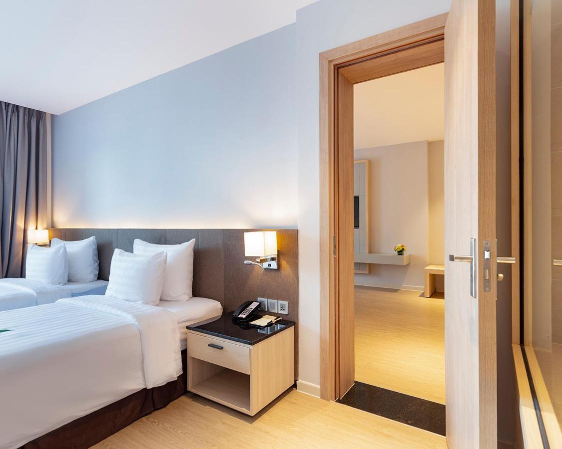 ดีควา โฮเทล แอนด์ อพาร์ตเมนต์ Hotel ญาจาง ภายนอก รูปภาพ
